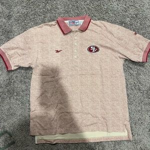 Vintage Reebok San Francisco 49ers polo